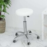  Okretna Radna stolica - Uredska stolica od umjetne kože bijela | shoptok.hr