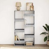  Regal za knjige boja betona 100x33x175 cm konstruirano drvo | shoptok.hr