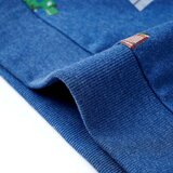  Dječja topla majica tamnoplava prošarana 116 | shoptok.hr