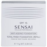 Sensai Cellular Performance Cream Foundation kompaktni puder protiv bora zamjensko punjenje nijansa TF24 Amber Beige SPF 15 11 g | shoptok.hr