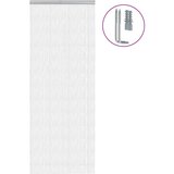 vidaXL Verižna mreža proti mrčesu za vrata 80x221 cm aluminij | Shoptok.si