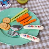 Rex London Dječji pribor za jelo 2 kom od nehrđajućeg čelika Baby Dinos – | shoptok.hr