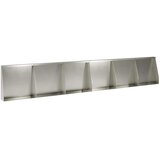  Zid za zadržavanje 6 kom. 40 x 12 x 40 cm Nehrđajući čelik - Nehrđajući čelik 40 x 12 x 40 cm 6 | shoptok.hr