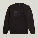G-star Raw TEXT GRAPHIC R SW Crna Cijene
