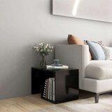  Bočni stolić crni 59 x 36 x 38 cm od iverice Cijene