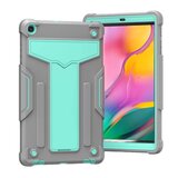 NIKCORP Ovitek za Samsung Galaxy Tab S8+ / S7 FE / S7+ 12.4, oklepen s stojalom in mestom za pisalo, tridelna zaščita, sivoveren, (5000138914) | Shoptok.si