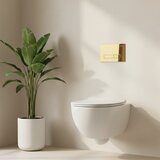 REA Bath Rea Tip I Tipka za WC Školjku Brušeno Zlato | shoptok.hr
