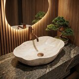 REA Bath Umivalnik na podstavku Pearl Warm | Shoptok.si