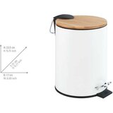Wenko Bel keramičen komplet pripomočkov za kopalnico Bamboo – | Shoptok.si