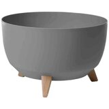 Siena Garden LA881-82 M82580 posuda za biljke plastika antracitna boja | Eponuda.ba