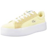 Lacoste Modne superge CARNABY PLATFORM LITE TEX Rumena Cene