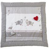 Roba Bela/siva otroška igralna podloga 100x100 cm Jumbo twins – | Shoptok.si