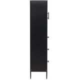 Venture Home vitrina La Paz 35 × 160 × 70 cm, crna | shoptok.hr