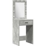  Toaletna mizica 3 pcs Siva 40 x 41 x 135 cm Konstruiran les - - Siva - 62.2 - 40 x 41 x 135 cm - 2025- | Shoptok.si