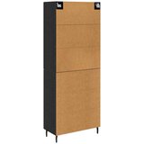  Visok predalnik Črni hrast 69,5 x 34 x 180 cm, (5000108312) | Shoptok.si