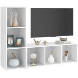 TV ormarići 2 kom bijeli 107 x 35 x 37 cm od konstruiranog drva | shoptok.hr
