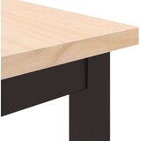  Stol Prirodna 80 x 50 x 77 cm Inženjerska drva i čelik | shoptok.hr
