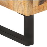  Komoda 80 x 30 x 71 cm od masivnog grubog drva manga i metala | Eponuda.com