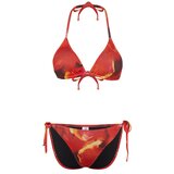 Trendyol Abstract Patterned Triangle Tie Bikini Set | Shoptok.si