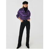 Koton Jacket - Purple - Regular fit Cene
