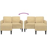 SOFA 2-sjed s ležaljkom u obliku slova L sivozelena | shoptok.hr