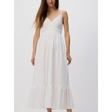 Reserved Rupičasta midi haljina - bijela | shoptok.hr