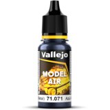 Vallejo Model Air 071 Arctic Blue Metal Cene