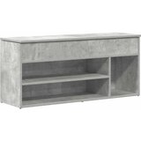 Maison Chic Klop za čevlje - Sedež za čevlje Betonsko siva 102x30,5x45 cm Inženirski les, (21776423) Cene