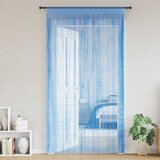  Zavjese od špage 2 kom svijetloplave 100x250 cm Cene