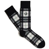 Fred Perry Dokolenke TARTAN SOCK Črna u