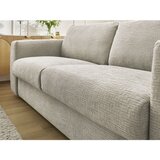 Bobochic Paris Bež sedežna garnitura za spanje/raztegljiva iz šenilje 220 cm Hugo – | Shoptok.si