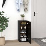 vidaXL Omarica za čevlje črna 32x35x70 cm iverna plošča Cene