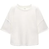 Pull&Bear Sweater majica prljavo bijela