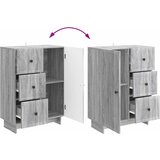  Kreveta Siva sonoma 66 x 34,5 x 90 cm Konstruirano drvo | Eponuda.com