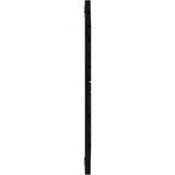  Zidno uzglavlje crni 81x3x91 5 cm od masivne borovine | shoptok.hr