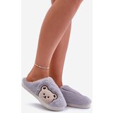 Boto marka niezdefiniowana Women's furry slippers with a bear gray Fiorinella | Eponuda.ba