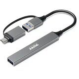 Port Designs USB-C / USB-A to 4 USB-A ports 480 Mbps SLIM HUB | ePonuda.com