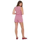 Only Kratke hlače & Bermuda Maye Check Shorts - Salsa/White Rdeča | Shoptok.si