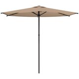 vidaXL Vrtni dežnik 270 x 270 cm Poliester Pravokotna Taupe, (5000252471) | Shoptok.si