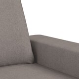  3-dijelni set sofa s jastucima smeđesivi od tkanine | shoptok.hr