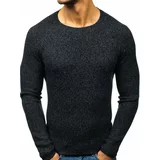Kesi Stylish men's sweater H1810 - black,