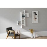 Woody Fashion Zidna polica Keno White Cene