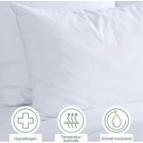 Bambaw prevleke za blazine iz bambusa 80 x 80 cm, 2-delni set - white Cene