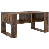  Klubska miza Dimljeni oreh 92 x 53 x 45 cm Konstruiran les, (5000121409) | Shoptok.si