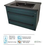 Pino Art Crni lavabo sa ormarićem Atria 75cm 1040 Zelena | ePonuda.com