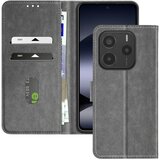 AVIZAR Ohišje za Xiaomi Redmi Note 14 5G Clamshell Wallet and Video Holder, Siva, (5000015124) | Shoptok.si