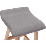 vidaXL Barski stol svetlo sivo blago, (20968469) | Shoptok.si