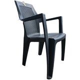 Mobilya baštenska stolica Gold/ antracit | ePonuda.com