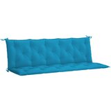  Jastuk za vrtnu klupu svjetloplavi 180x(50+50)x7 cm od tkanine | Eponuda.com