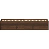  Okvir za krevet smeđa boja hrasta hrasta 100x200 cm | shoptok.hr